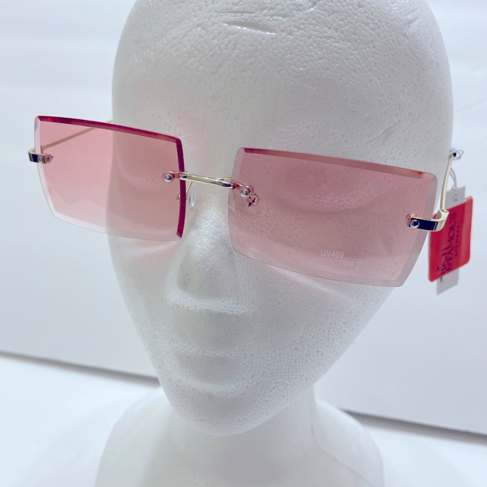 Pink Rich & Famous sunglasses